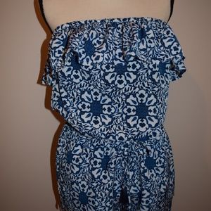 Vineyard Vines Strapless Romper